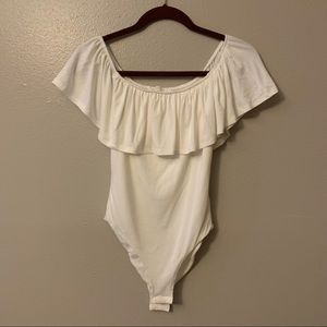 Honey Punch Off Shoulder Bodysuit
